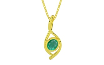 Panchdhatu Emerald Pendant Limited Quality (P1)