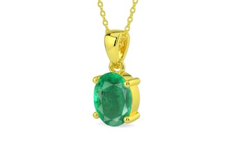 Panchdhatu Emerald Pendant Limited Quality (P10)