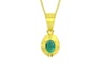 Panchdhatu Emerald Pendant Limited Quality (P11)