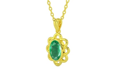 Panchdhatu Emerald Pendant Limited Quality (P3)