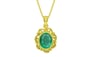 Panchdhatu Emerald Pendant Limited Quality (P5)