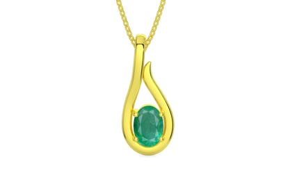 Panchdhatu Emerald Pendant Limited Quality (P9)