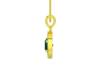 Panchdhatu Emerald Pendant Prime Quality (P2)
