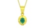 Panchdhatu Emerald Pendant Rare Quality (P11)