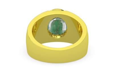 Panchdhatu Emerald Ring Fine Quality (R1)