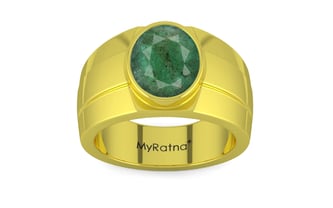 Panchdhatu Maragatham Stone Ring | Maragatham Ring at Best Price