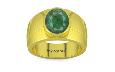 Panchdhatu Emerald Ring Fine Quality (R1)