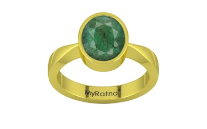 Panchdhatu Emerald Ring Fine Quality (R9)