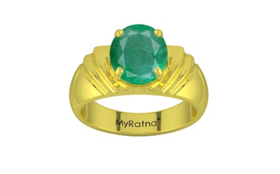 Panchdhatu Emerald Ring Limited Quality (R4)