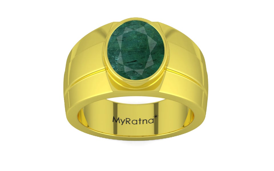 Panchdhatu Emerald Ring Prime Quality (R1)