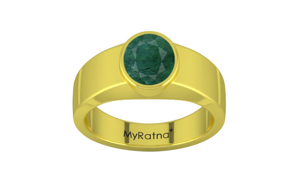 Panchdhatu Emerald Ring Prime Quality (R10)