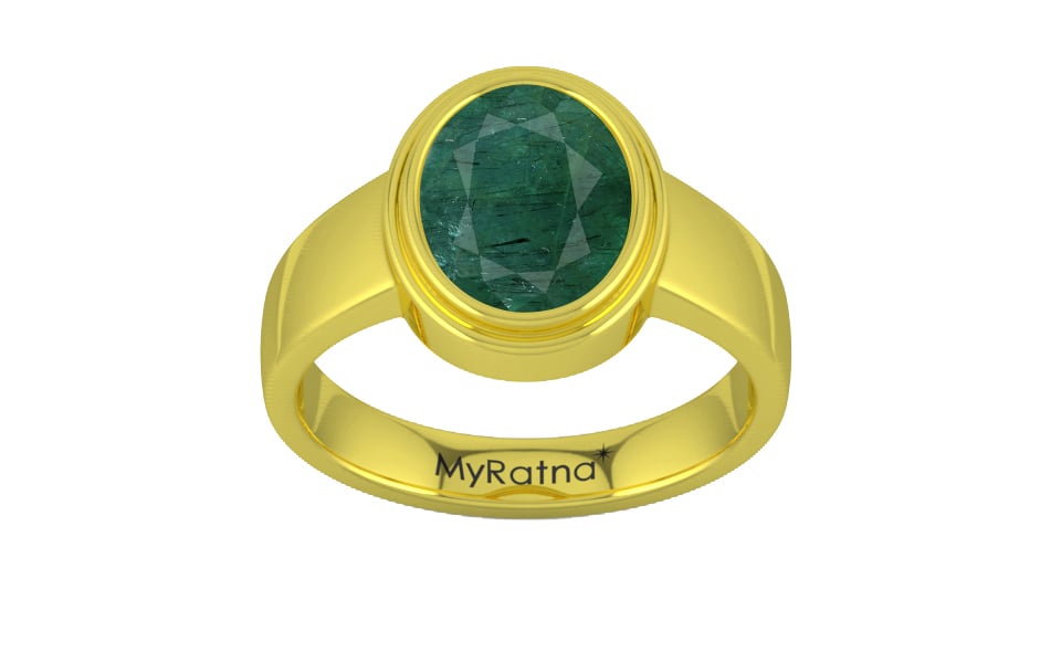 Panchdhatu Emerald Ring Prime Quality (R3)