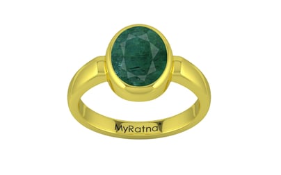Panchdhatu Emerald Ring Prime Quality (R6)