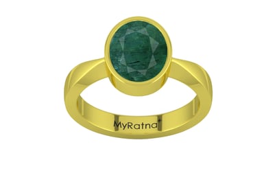 Panchdhatu Emerald Ring Prime Quality (R9)