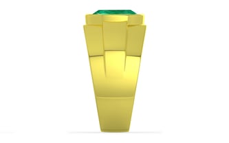 Panchdhatu Emerald Ring Rare Quality (R1)