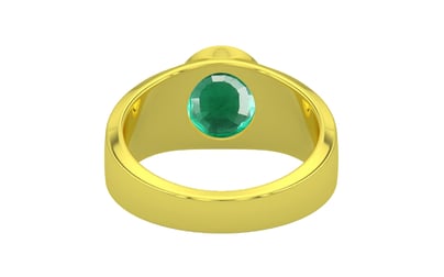 Panchdhatu Emerald Ring Rare Quality (R10)