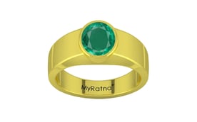 Panchdhatu Emerald Ring Rare Quality (R10)