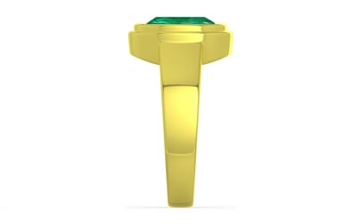 Panchdhatu Emerald Ring Rare Quality (R3)