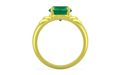 Panchdhatu Emerald Ring Rare Quality (R4)