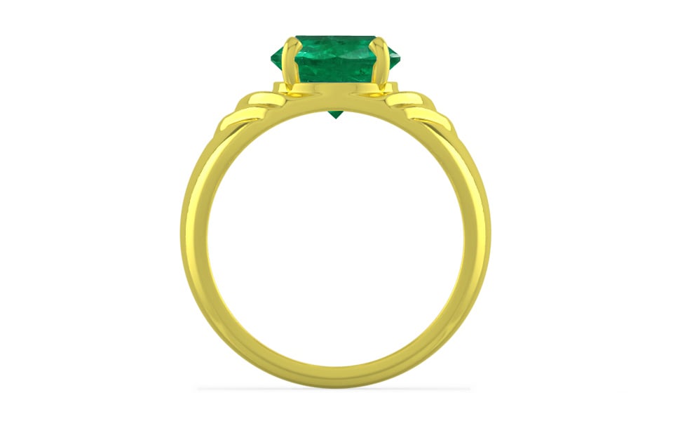 Panchdhatu Emerald Ring Rare Quality (R4)