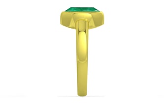 Panchdhatu Emerald Ring Rare Quality (R6)