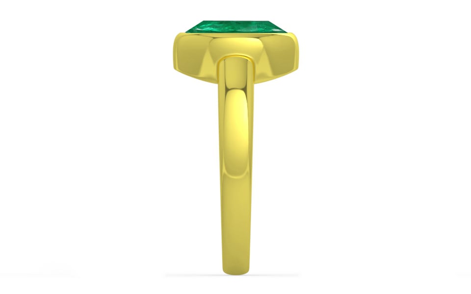 Panchdhatu Emerald Ring Rare Quality (R6)