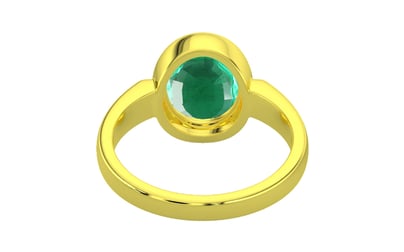 Panchdhatu Emerald Ring Rare Quality (R6)