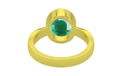 Panchdhatu Emerald Ring Rare Quality (R9)
