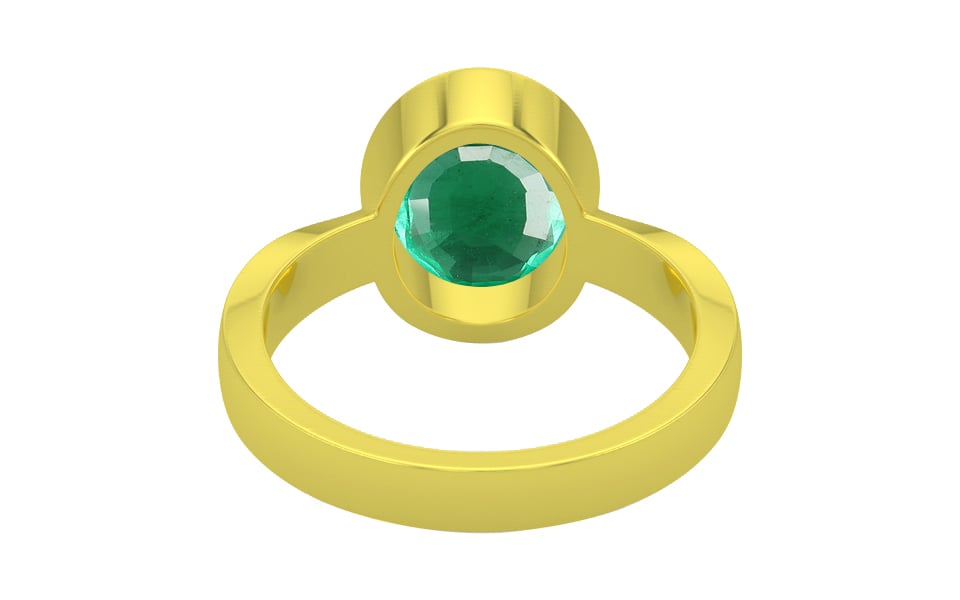 Panchdhatu Emerald Ring Rare Quality (R9)