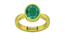 Panchdhatu Emerald Ring Rare Quality (R9)