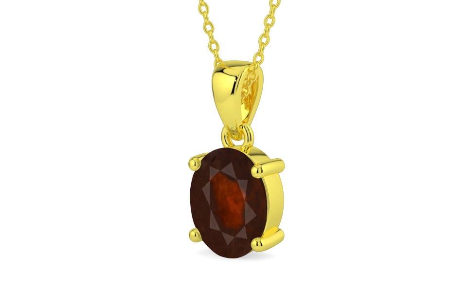 Panchdhatu Hessonite Garnet Pendant Fine Quality (P10)