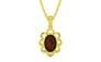 Panchdhatu Hessonite Garnet Pendant Fine Quality (P3)