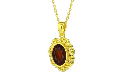 Panchdhatu Hessonite Garnet Pendant Fine Quality (P5)