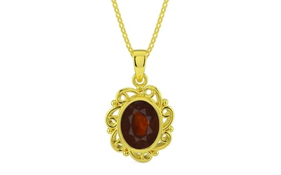 Panchdhatu Hessonite Garnet Pendant Fine Quality (P5)