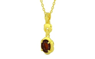 Panchdhatu Hessonite Garnet Pendant Fine Quality (P6)