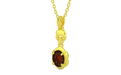 Panchdhatu Hessonite Garnet Pendant Fine Quality (P6)