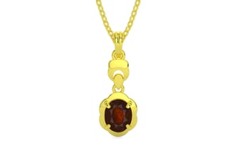 Panchdhatu Hessonite Garnet Pendant Fine Quality (P6)