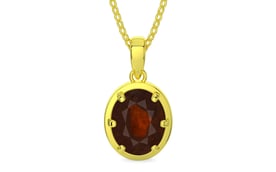 Panchdhatu Hessonite Garnet Pendant Fine Quality (P8)