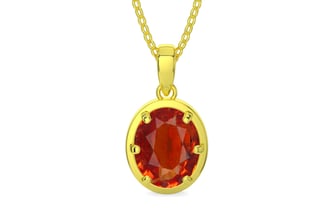 Panchdhatu Hessonite Garnet Pendant Limited Quality (P8)