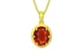 Panchdhatu Hessonite Garnet Pendant Limited Quality (P8)