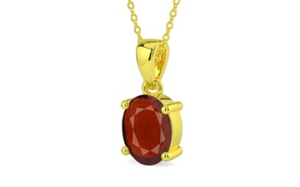 Panchdhatu Hessonite Garnet Pendant Prime Quality (P10)