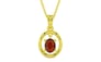 Panchdhatu Hessonite Garnet Pendant Prime Quality (P2)