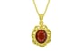 Panchdhatu Hessonite Garnet Pendant Prime Quality (P5)