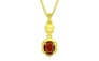 Panchdhatu Hessonite Garnet Pendant Prime Quality (P6)