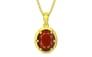 Panchdhatu Hessonite Garnet Pendant Prime Quality (P8)