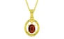 Panchdhatu Hessonite Garnet Pendant Rare Quality (P2)