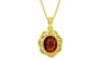 Panchdhatu Hessonite Garnet Pendant Rare Quality (P5)