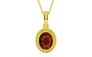 Panchdhatu Hessonite Garnet Pendant Rare Quality (P7)