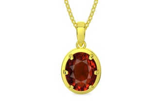 Panchdhatu Hessonite Garnet Pendant Rare Quality (P8)