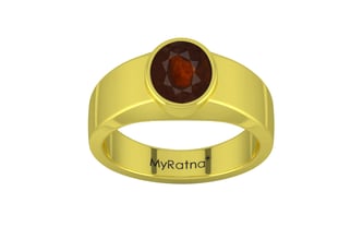 Panchdhatu Hessonite Garnet Ring Fine Quality (R10)